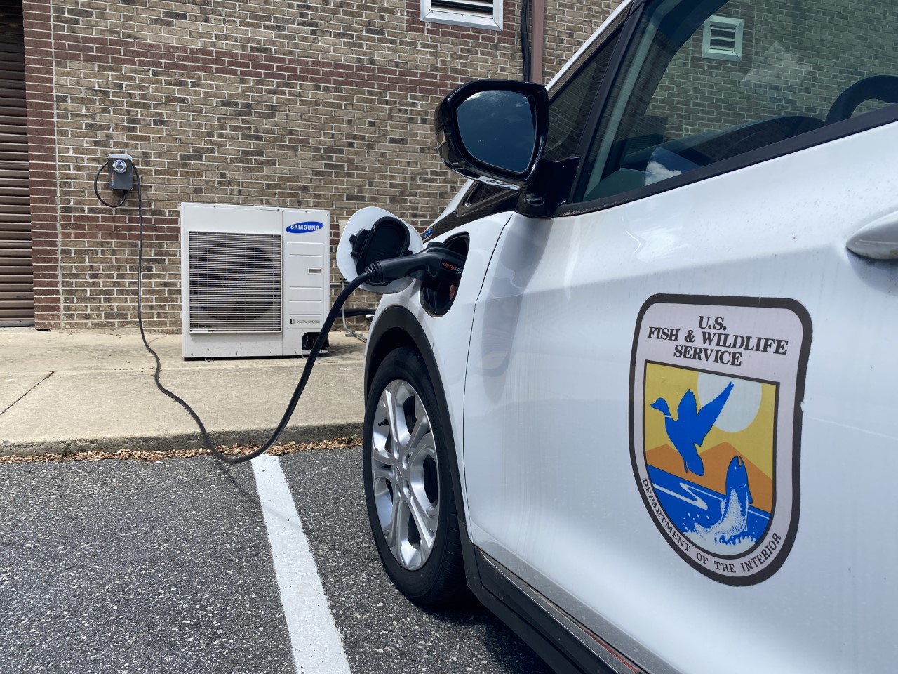 Electric car charger as the Asheville Field Office FWS.gov